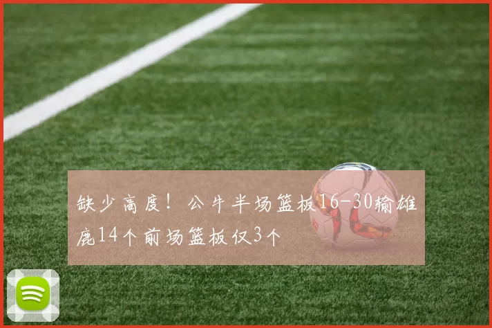 缺少高度！公牛半场篮板16-30输雄鹿14个前场篮板仅3个